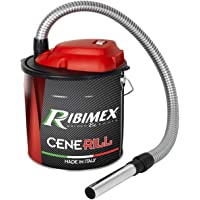 Los mejores  - Ribimex PRCEN001- Cenerill Aspiradoras de cenizas 1000 W- 18 L con doble filtro y lanza plana